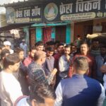 बिना लाइसेंस के संचालित अवैध मीट, मुर्गा दुकाने कराई गई बंद*