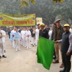 पल्स पोलियो जागरूकता अभियान रैली को डीएम व एसपी ने हरी झंडी दिखाकर किया रवाना