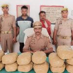पुलिस की बड़ी कार्रवाई, आठ लाख के गांजा संग दो अंतरराज्यीय तस्कर गिरफ्तार
